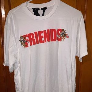 White Vlone Crew neck tshirt